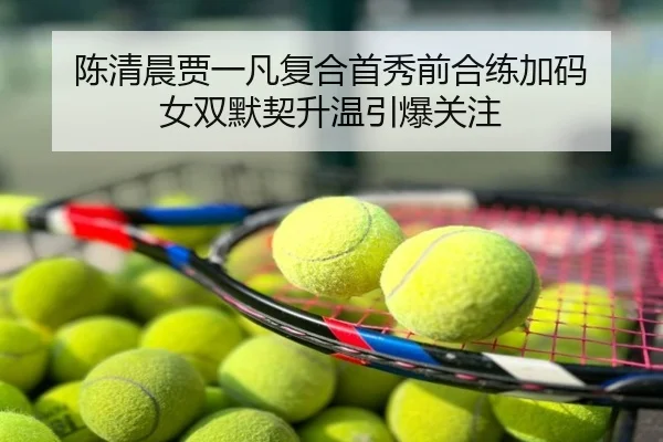陈清晨贾一凡复合首秀前合练加码 女双默契升温引爆关注